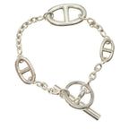 Hermes Chaine D'ancre Farandole Bracelet Silver Chain — view 2