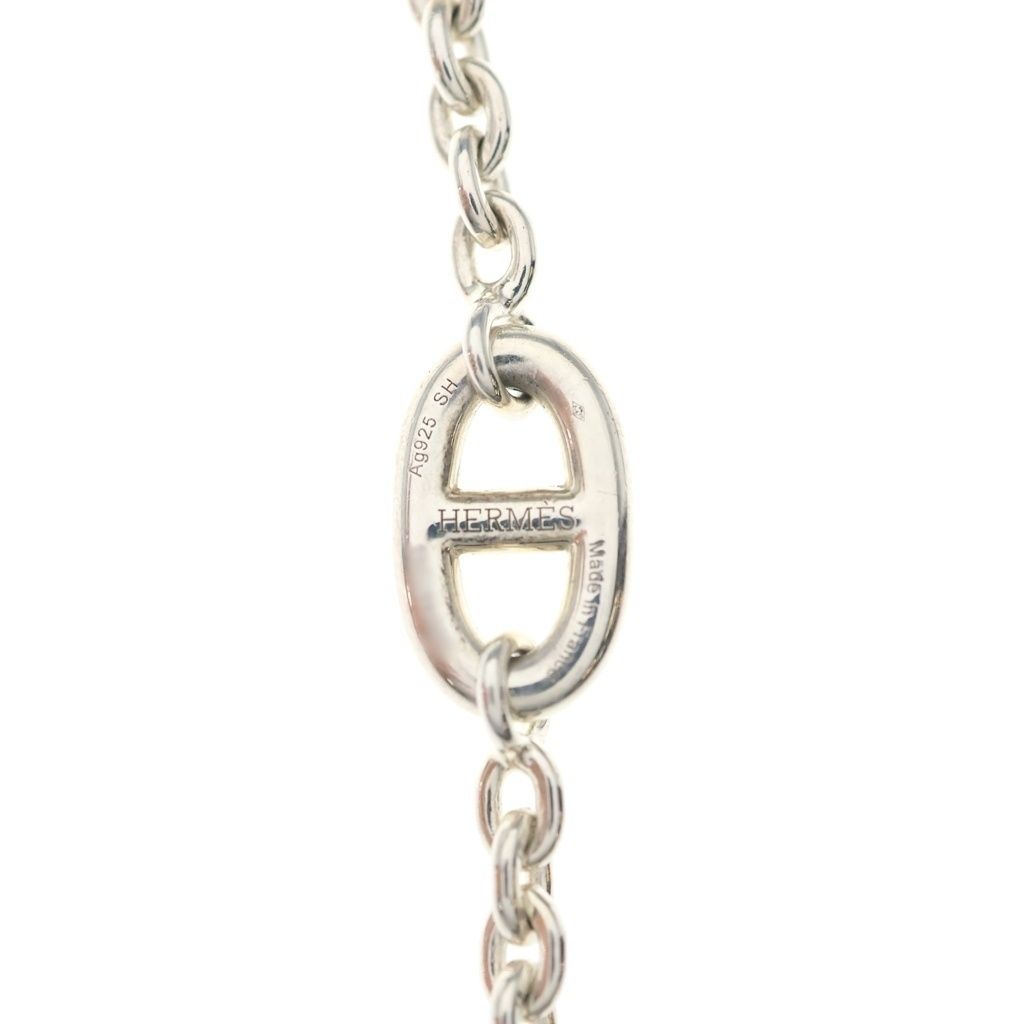 Hermes Chaine D'ancre Farandole Bracelet Silver Chain — view 5
