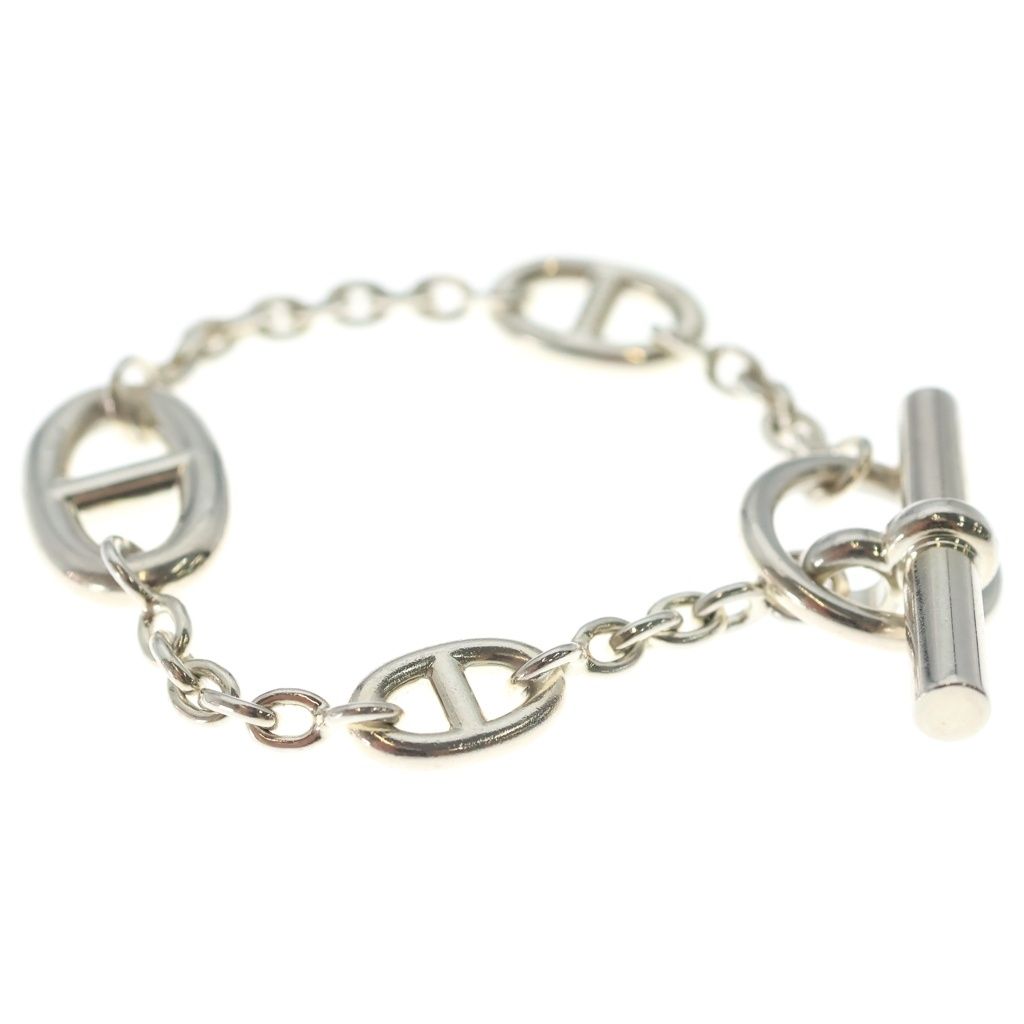 Hermes Chaine D'ancre Farandole Bracelet Silver Chain — view 4