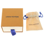 Louis Vuitton Book le Doreil LV Iconic Rhinestone Earrings Gold — view 6