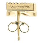 Louis Vuitton Book le Doreil LV Iconic Rhinestone Earrings Gold — view 5