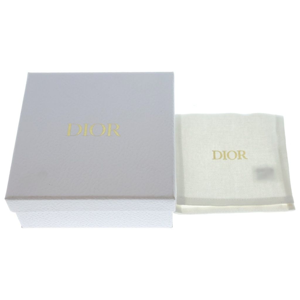 Dior CD Bracelet Gold with Shiny Clover Rhinestone — view 6