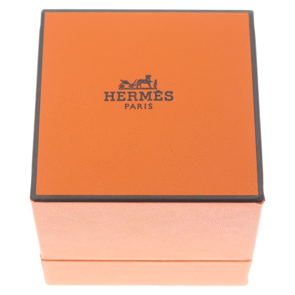 Hermes Boucle Sellier Inflexible Ring Book le Silver — view 6