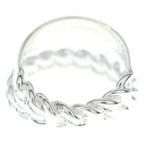 Hermes Boucle Sellier Inflexible Ring Book le Silver — view 2