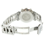Hermes Clipper Chronograph SS Quartz Stainless Steel Watch Black Dial — view 6