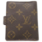 Louis Vuitton Monogram Agenda Mini Leather Notebook Cover Brown — view 2