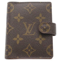 Louis Vuitton Monogram Agenda Mini Leather Notebook Cover Brown