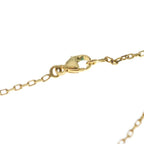 Hermes Pop Necklace Pop Logo White Gold White — view 4