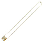 Hermes Pop Necklace Pop Logo White Gold White — view 2