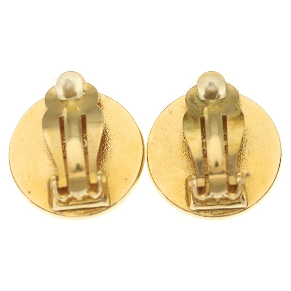 Chanel Camellia Earrings Gold — view 2