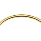 Hermes Extra Fan Enamel White Gold Bracelet Bangle White — view 5