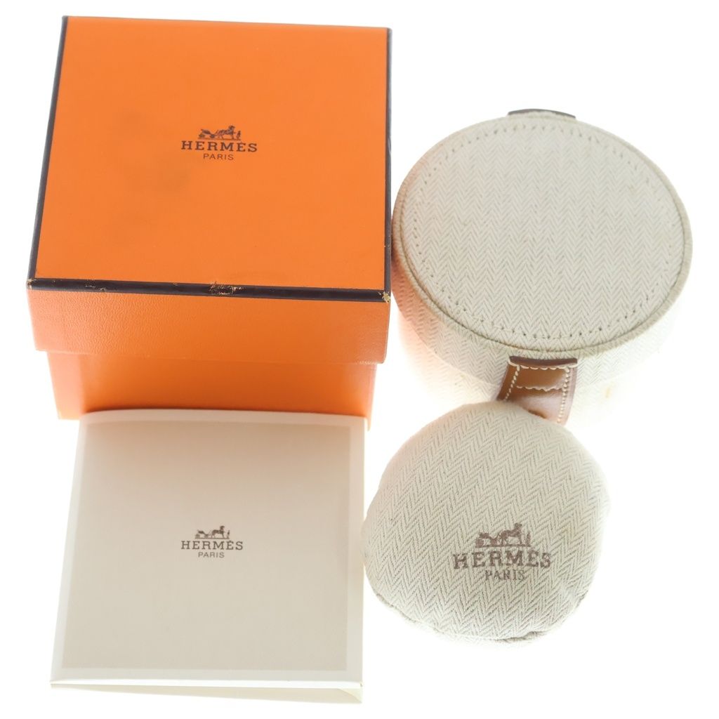 Hermes Clipper Chronograph SS Quartz Stainless Steel Watch White Dial — view 6
