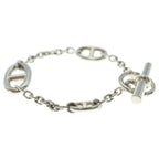 Hermes Chaine D'ancre Farandole ST Chain Bracelet Silver — view 4