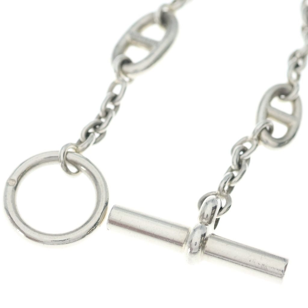 Hermes Chaine D'ancre Farandole ST Chain Bracelet Silver — view 5