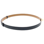 Hermes Kelly Belt Epsom Gold Black — view 3