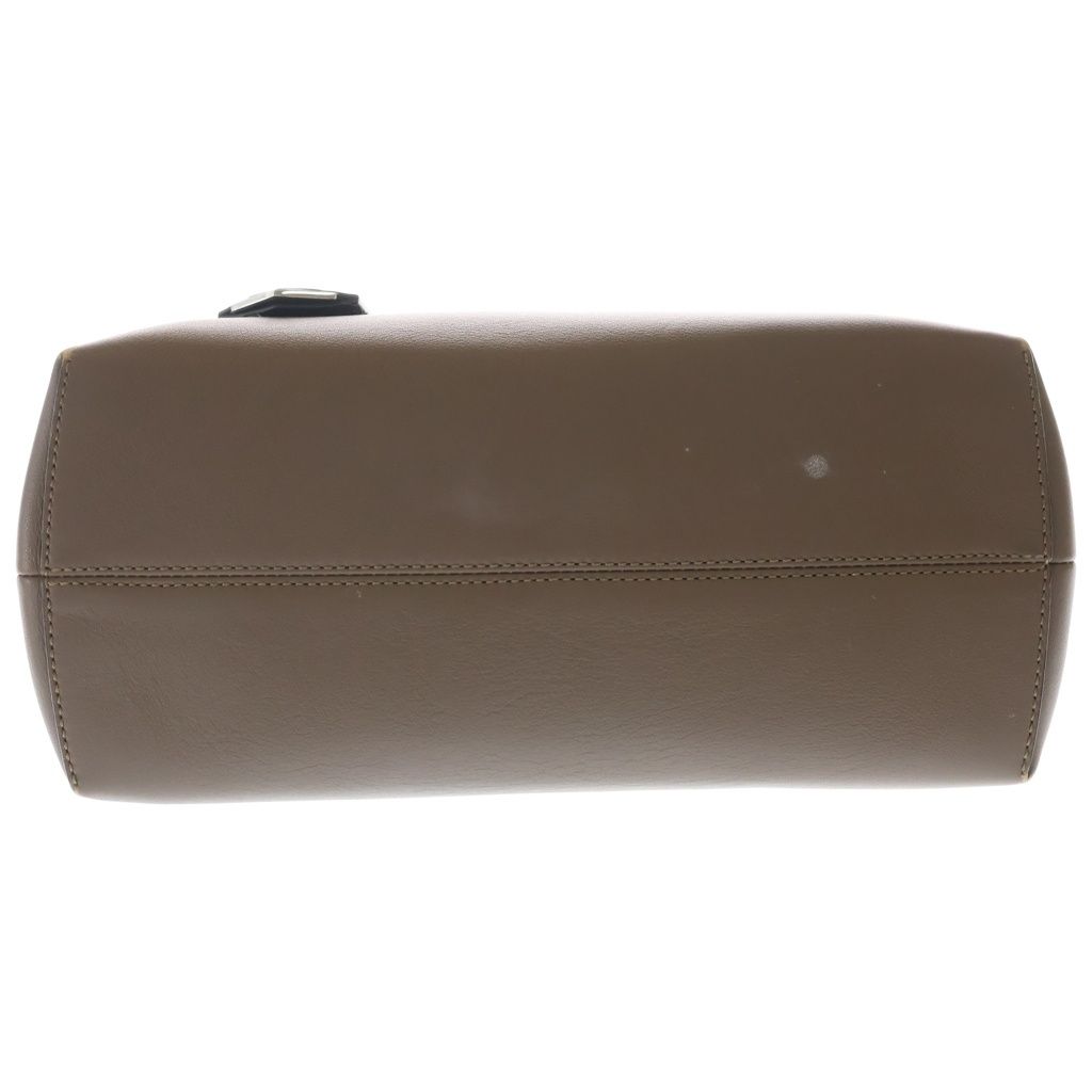 Fendi by the Way 2-Way Shoulder Bag Zucca Pattern Brown Leather Silver — view 4
