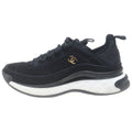 Chanel CC Logo Suede Leather Sneakers Black