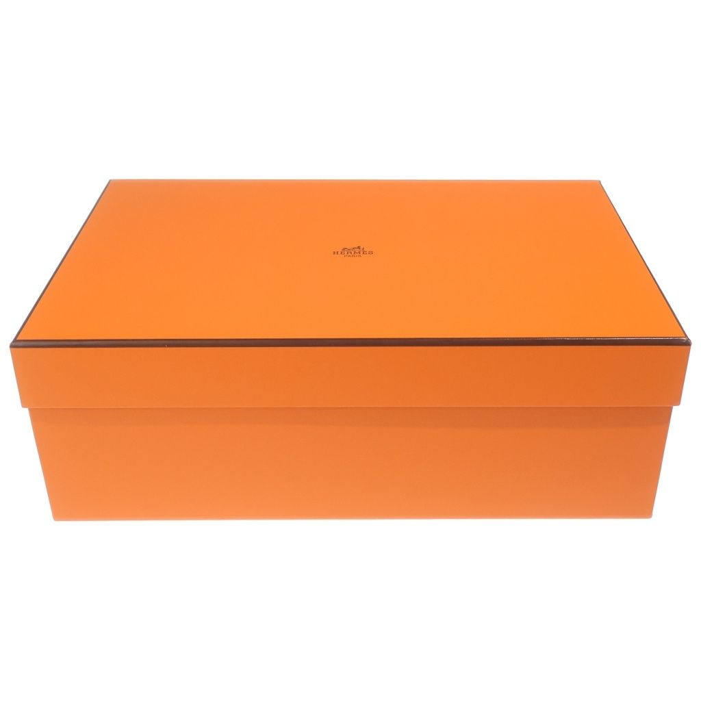 Hermes Bouncing Logo Leather Sneakers Black — view 7