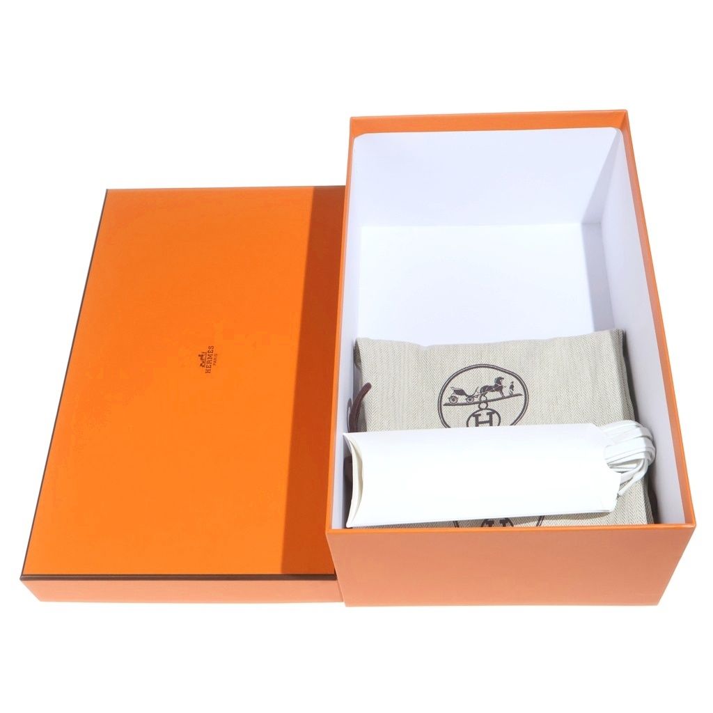 Hermes Bouncing Logo Leather Sneakers Black — view 6