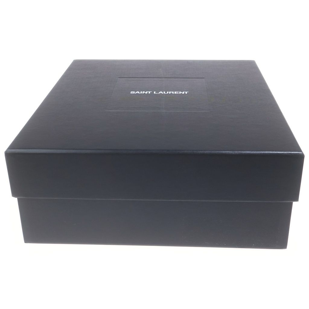Saint Laurent Paris Classic Eddie Chelsea Boots Side Gore Leather Shoes Black — view 7
