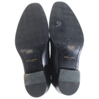 Saint Laurent Paris Classic Eddie Chelsea Boots Side Gore Leather Shoes Black — view 5