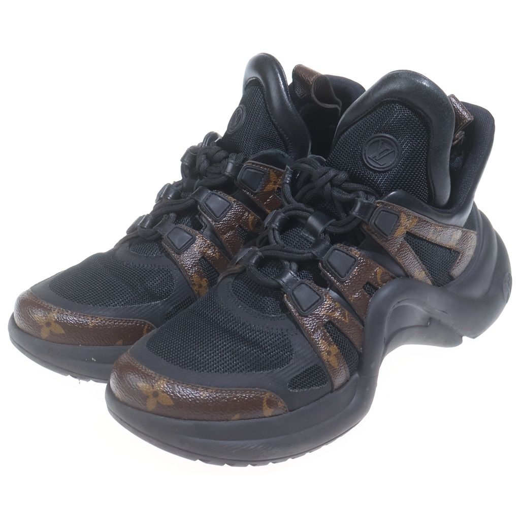 Louis Vuitton Archlight Sneaker LV Sneakers Black Brown — view 2