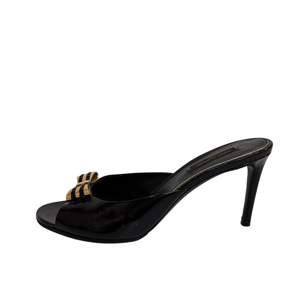 Louis Vuitton Ribbon High Heels Open Toe Sandals