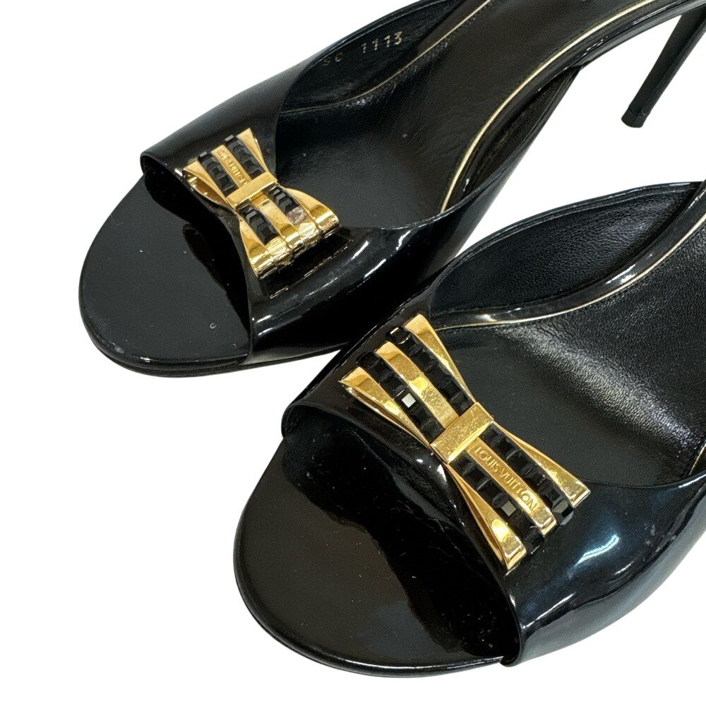 Louis Vuitton Ribbon High Heels Open Toe Sandals — view 7