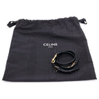 Celine Small Boston Cuill 2-Way Bag Black Leather Gold — view 8