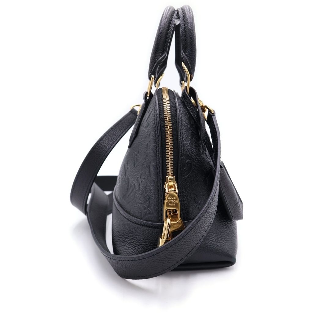 Louis Vuitton Monogram Empreinte Neo Alma BB 2-Way Shoulder Bag Black Leather — view 3