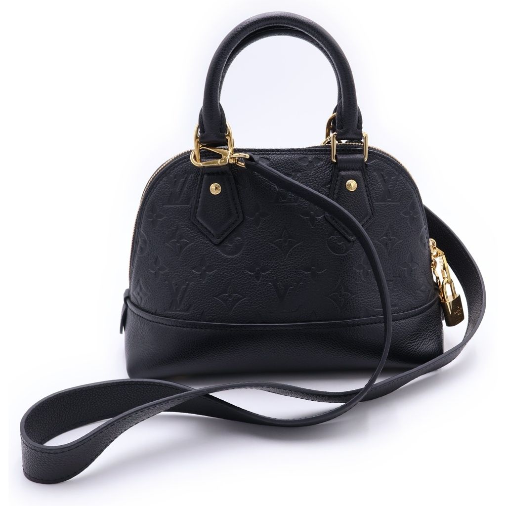 Louis Vuitton Monogram Empreinte Neo Alma BB 2-Way Shoulder Bag Black Leather — view 2
