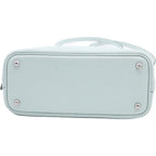 Hermes Bolide Mini Chevre Silver 2-Way Shoulder Bag Vert Peppermint Green — view 4