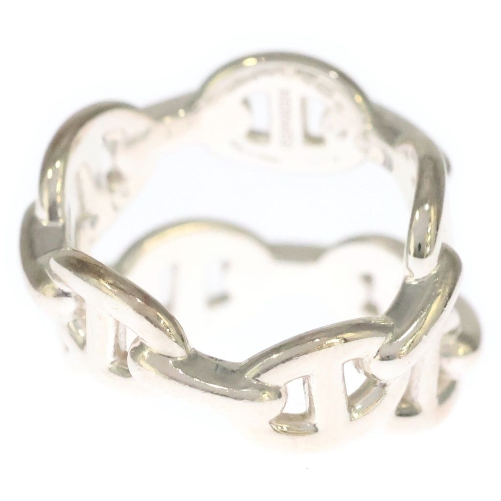 Hermes Chaine D'ancre Double Ring Silver — view 2