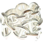 Hermes Chaine D'ancre GM Ring 53 Silver — view 3