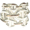 Hermes Chaine D'ancre GM Ring 53 Silver