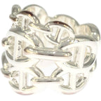 Hermes Chaine D'ancre GM Ring 53 Silver — view 4