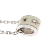 Hermes Pop Pendant Chain White Silver — view 5