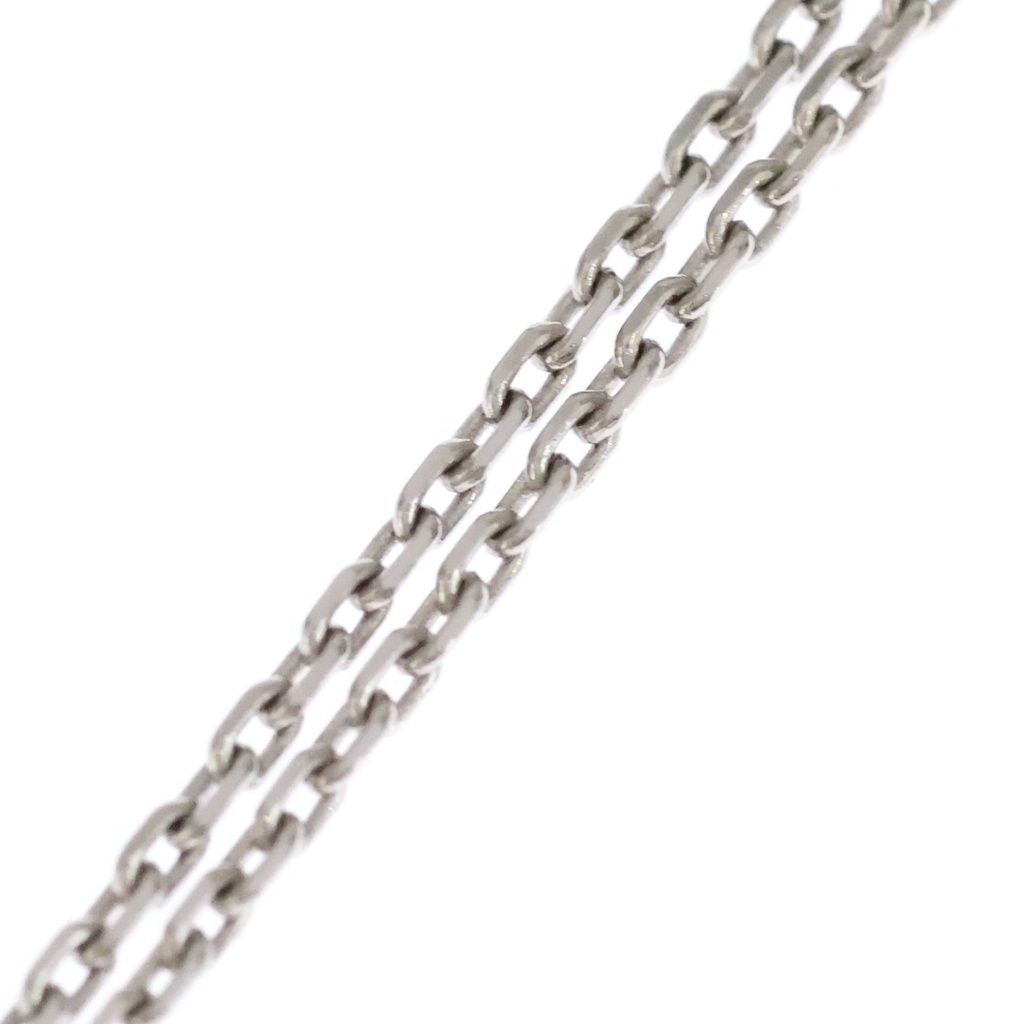 Hermes Pop Pendant Chain White Silver — view 4