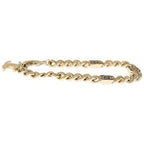 Chanel CC Logo Cub Chain Bracelet Gold Black — view 3