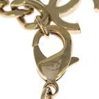 Chanel CC Logo Cub Chain Bracelet Gold Black — view 5