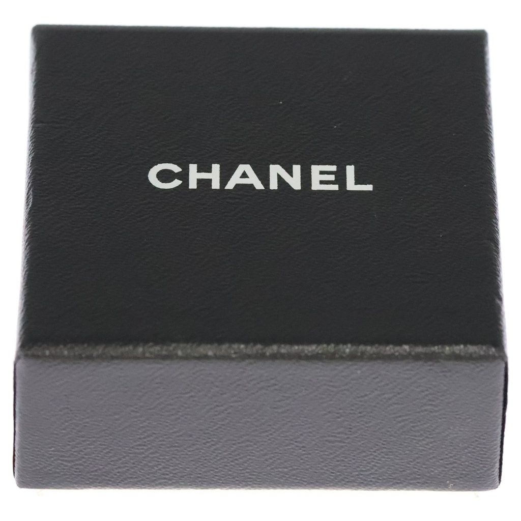 Chanel CC Logo Rhinestone Earrings 15c Silver — view 6