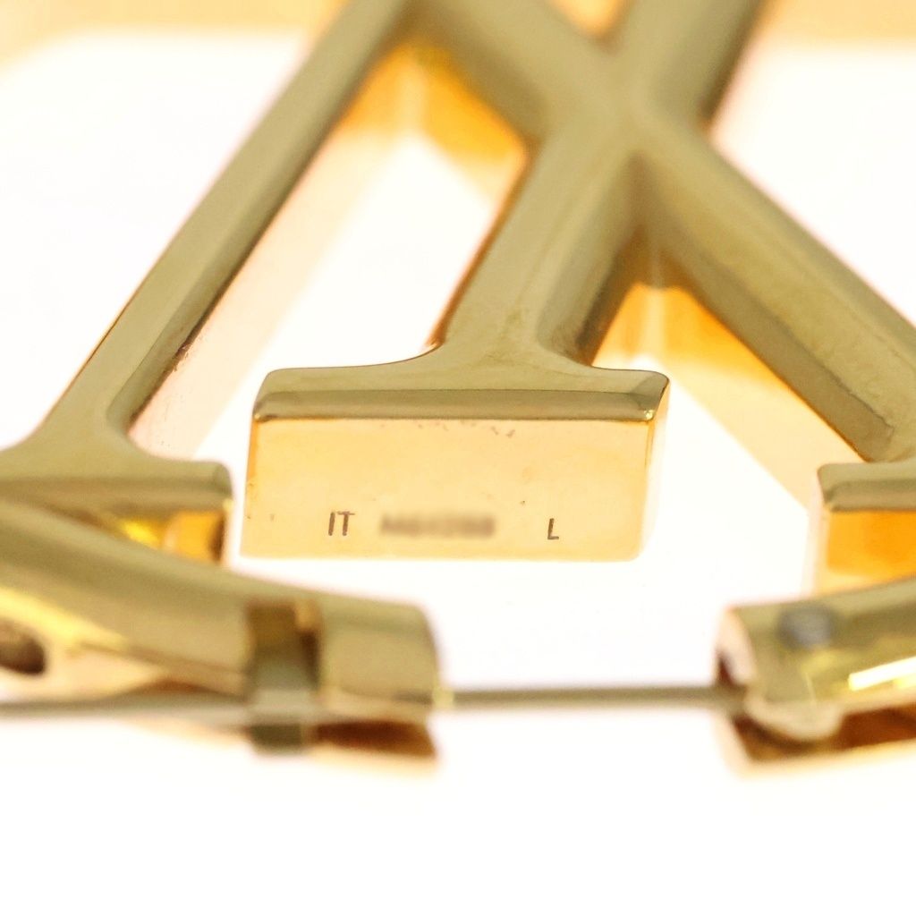 Louis Vuitton Earrings Hoop e Gold — view 5