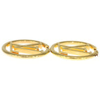 Louis Vuitton Earrings Hoop e Gold — view 4