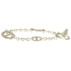 Hermes Chain Bracelet Silver — view 3