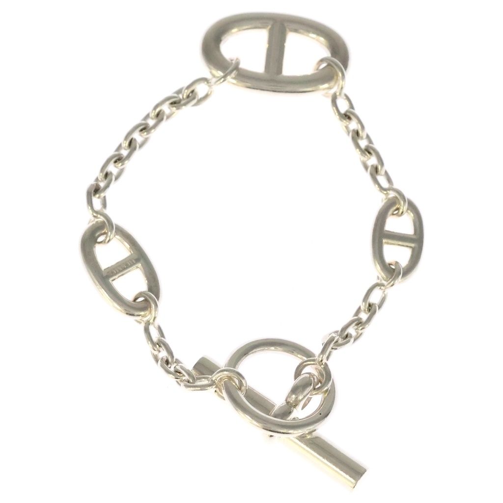Hermes Chain Bracelet Silver — view 2