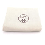 Hermes Sac de Panthere Toile Military Toilet Blanc Silver 2-Way Shoulder — view 8