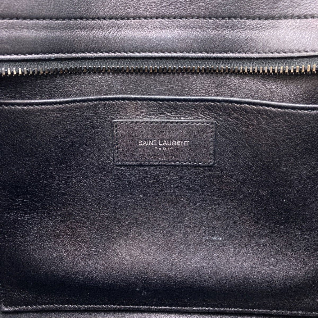 Saint Laurent Baby Cabas 2-Way Handbag Calf — view 6
