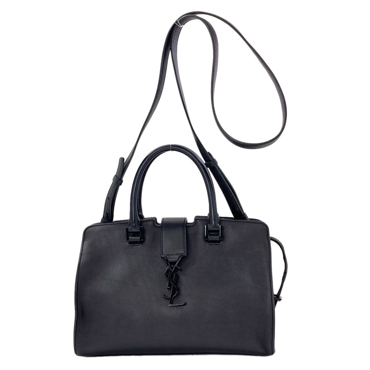 Saint Laurent Baby Cabas 2-Way Handbag Calf