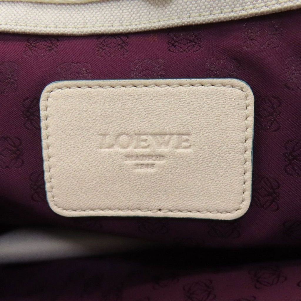 Loewe Anagram Button Tote Canvas — view 6