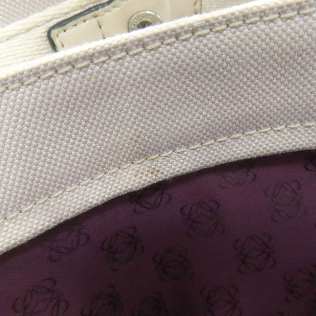 Loewe Anagram Button Tote Canvas — view 9